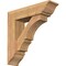 Ekena Millwork Balboa Traditional Smooth Bracket w/ Offset Brace, Western Red Cedar, 7 1/2"W x 28"D x 28"H BKT0806X28X28BOA01SWR - alternate 1